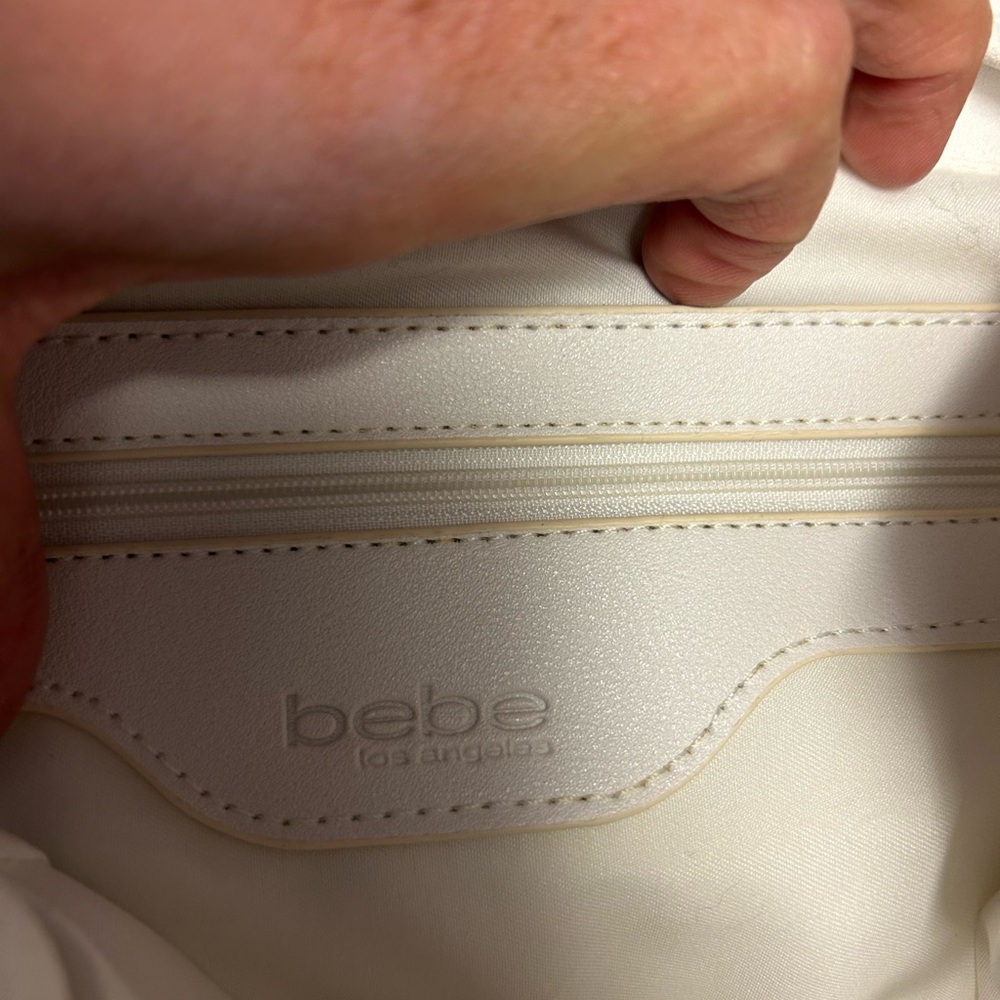 Beige Leather Backpack By Bebe - image 7